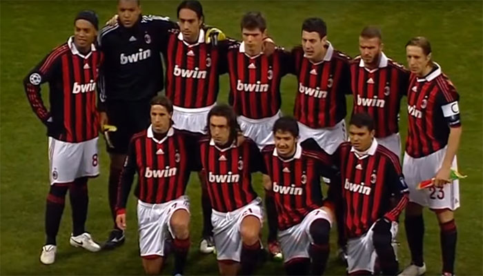 AC Mailand hat 7 Titeln in der Champions League